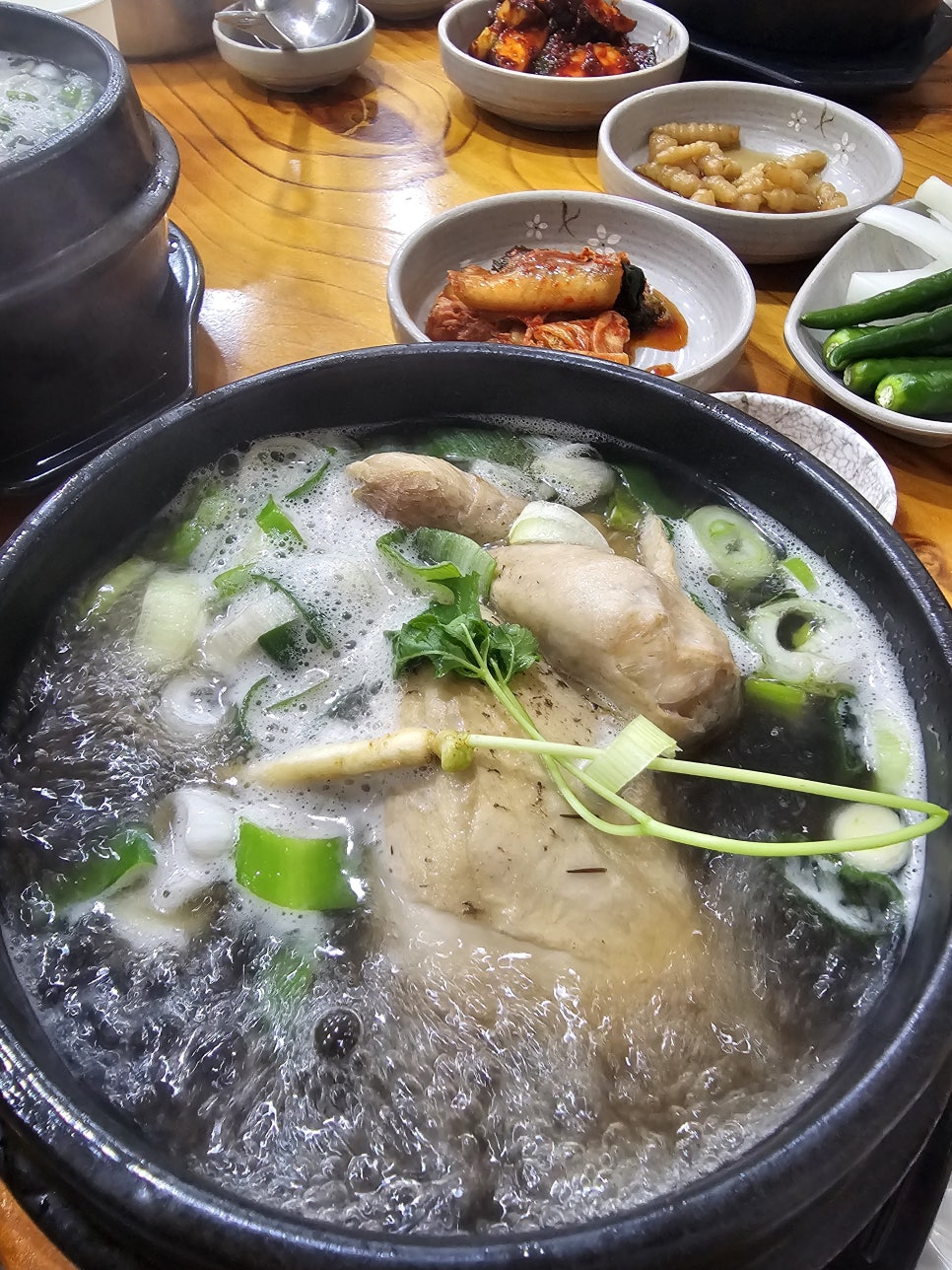 오늘은 말복, 점심 삼계탕