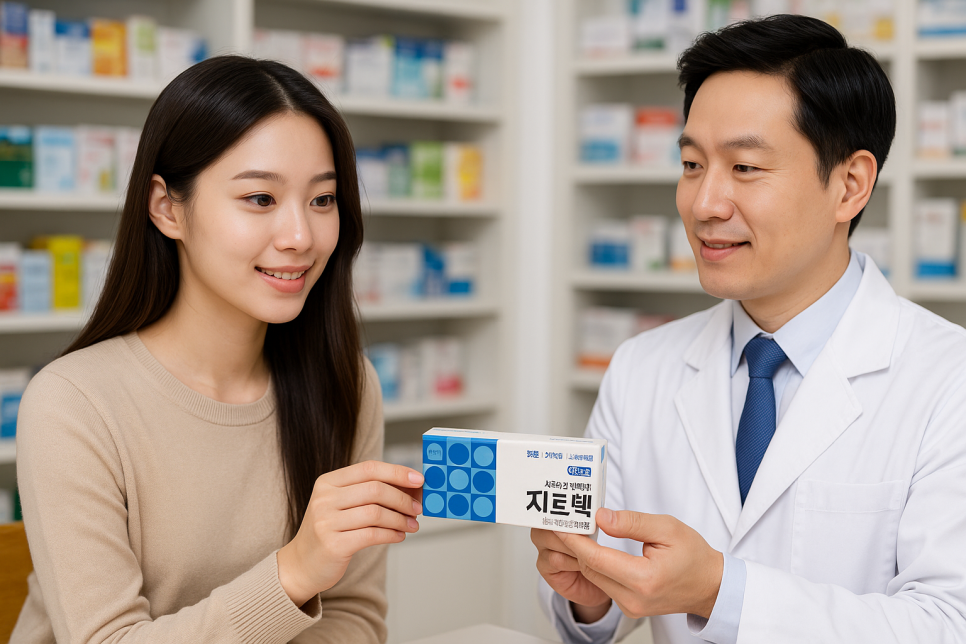 지르텍 복용법 가격 비염약