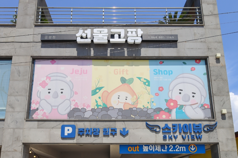 제주도 감성 소품샵 제주공항 근처 기념품샵