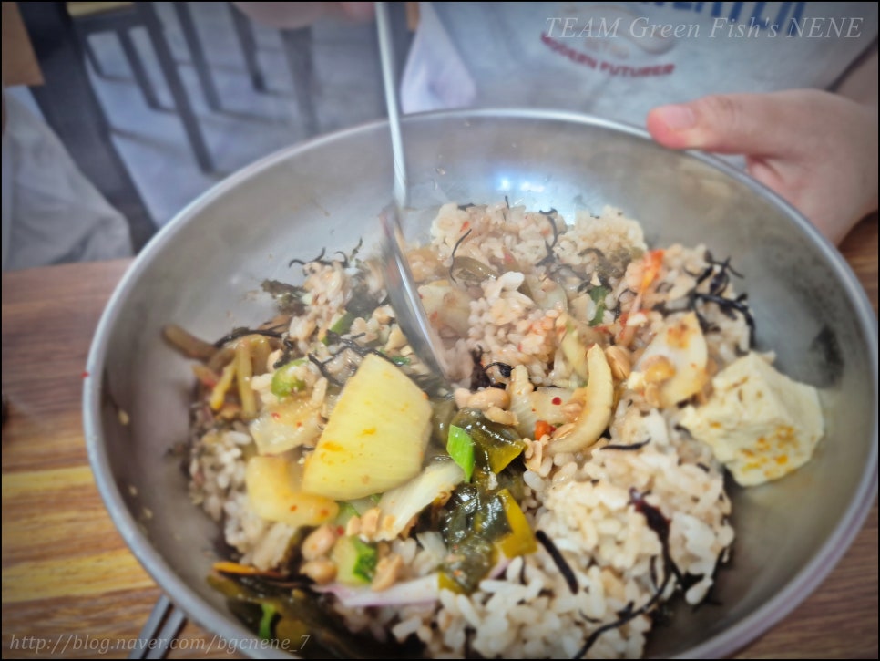 욕지도 여행 향토음식 '톳정식' 내돈내산 점심식사 후기 (with. 장선생 밥집, 수제돈까스)