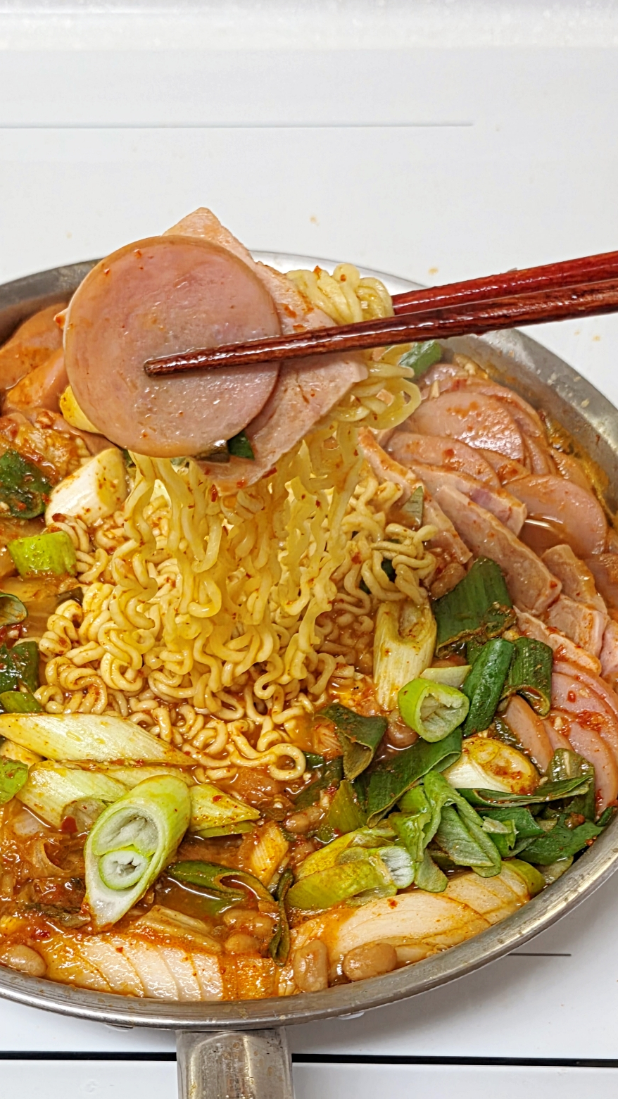 간단 부대찌개 레시피 양념장 김치 부대찌개 황금레시피