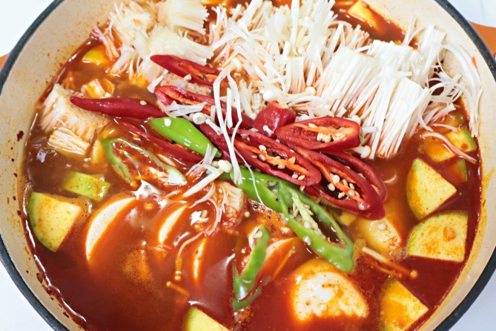 돼지고기 순두부찌개 양념 만드는법 레시피 순두부요리