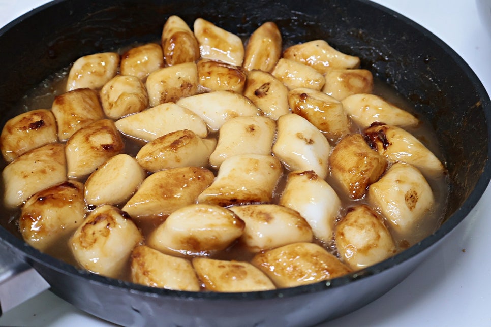 간장 떡볶이 황금 레시피 궁중 떡볶이 레시피 양념 만들기