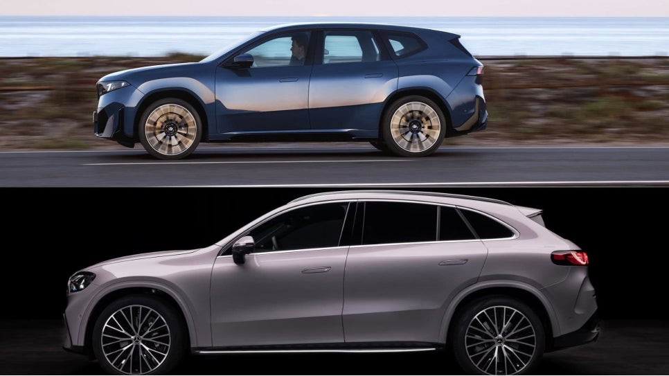 전기차로 제대로 한판 붙자! BMW iX3 vs. 벤츠 GLC EQ