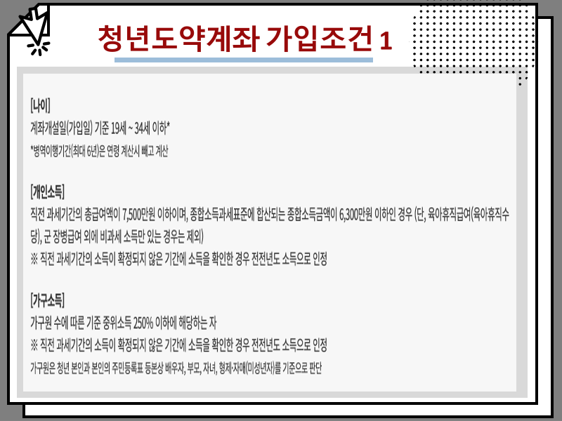 청년도약계좌 가입조건, 우리은행 우대금리 알아보기