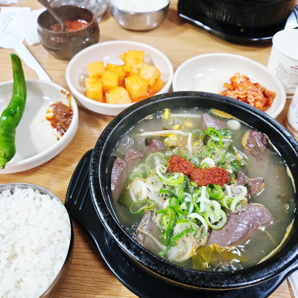 인하대 해장국가성비맛집 성화해장국 인하점 인하대후문맛집 내돈내산