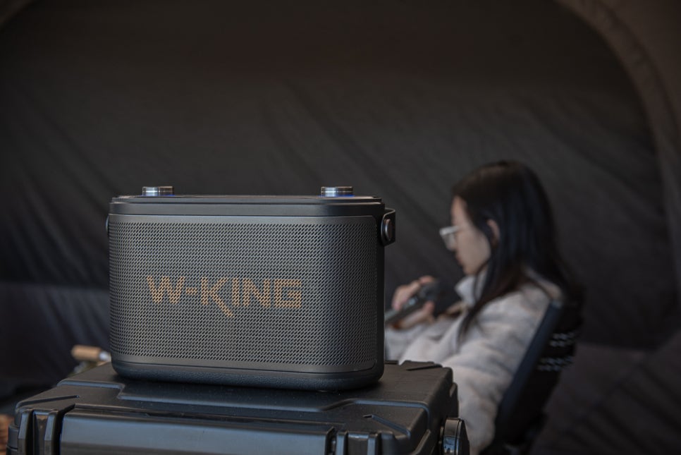 캠핑용 블루투스 스피커 WKING H105 노래방 기능도 추천