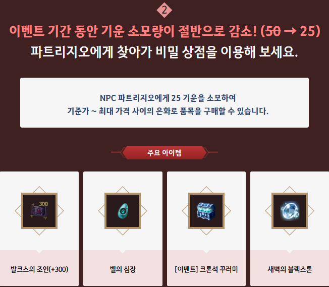 PC MMORPG 검은사막 핫타임 및 여러 이벤트 정보