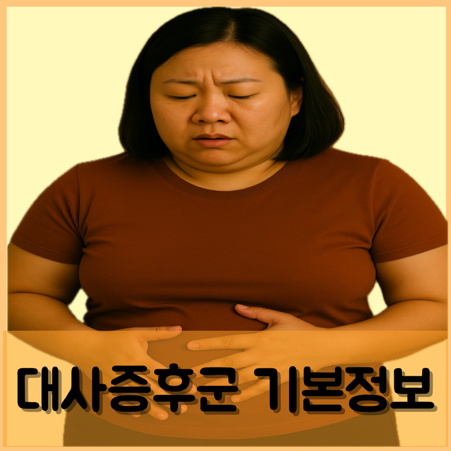 대사증후군 기본 정보 진단 기준 원인 치료