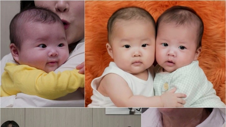 슈돌 손민수 임라라 쌍둥이 100일 잔치, AI로 만난 붕어빵 아기 시절 대박!