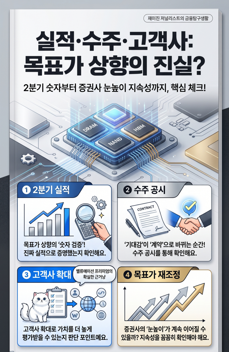 목표주가 상향한 반도체 관련주 TOP7, 증권사들 눈높이 올리는 이유